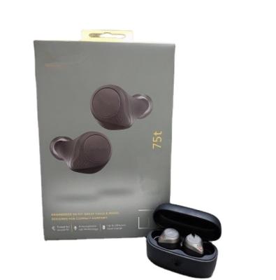 China Portable TWS Elite 75t Active Earphones True Wireless Earphone With More Comfortable With Charging Case Earbuds for sale