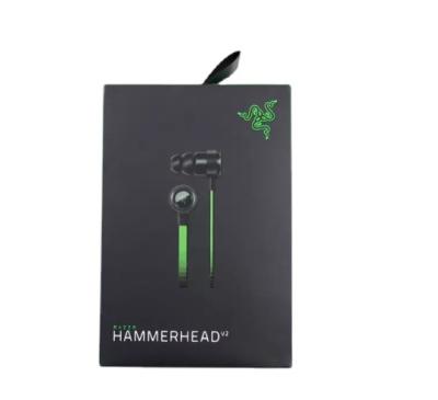 China Portable Mobile Phone Earphones Razer Hammerhead V2 Earphone Pro In Ear Earphone Microphone With Retail Box Gaming Headsets Noise for sale