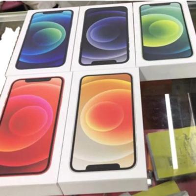 China Portable custom made same quality style made logo empty cardboard cell phone box for iphone 12 pro 13 14 max packaging box for sale