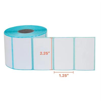 China Waterproof Fade Resistant Thermal Paper Label With Strong Adhesive for sale