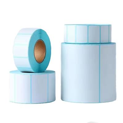 China Shipping Printer Direct Thermal Paper Stickers Self Adhesive Printable 70*40mm for sale