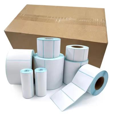 China High Definition Thermal Paper Shipping Labels Fade Resistant With Adhesive for sale