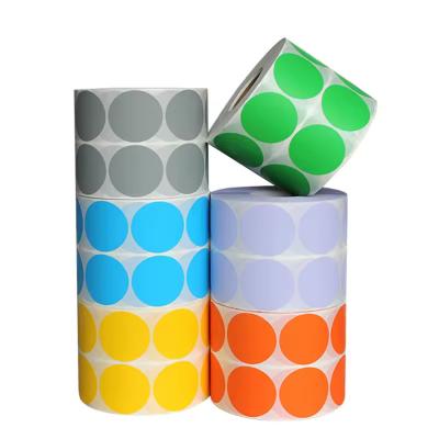 China Blank Barcode Adhesive Thermal Paper Roll Waterproof Colorful 100x 150mm 4*6'' for sale