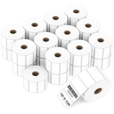 China White Matt Thermal Transfer Label Roll For Thermal Transfer Printing for sale