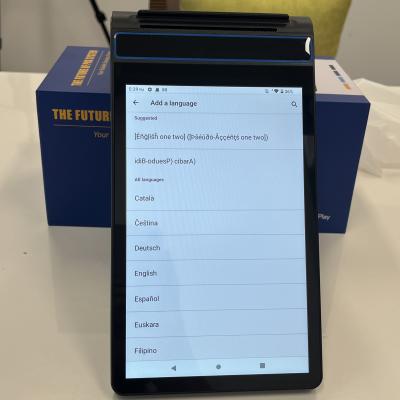 Китай NFC Card Reader Android POS с 8-дюймовым экраном продается