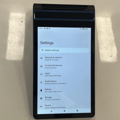 China Android NFC POS Terminal With 4GB RAM Dual Band Wi Fi And 58/80mm Printer for sale