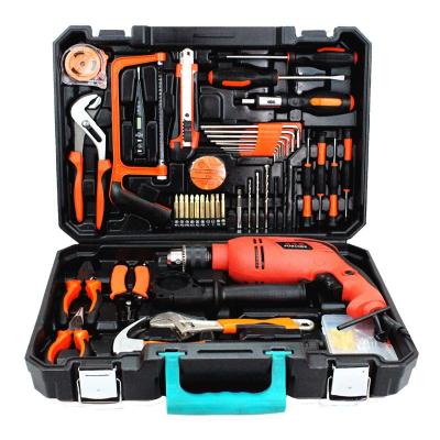 China Drilling Equipment All In One Wrench Srewdrive Pliers Hack Saw Hand Impact Drill Tool Kit Machine Driller Set For Home for sale