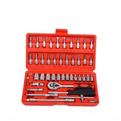 China truck & Automotive Combination Tool Kit Set 82Pcs Trailer Brake Parts Automotive Auto Repair Socket Ratchet Spanner Wrench for sale