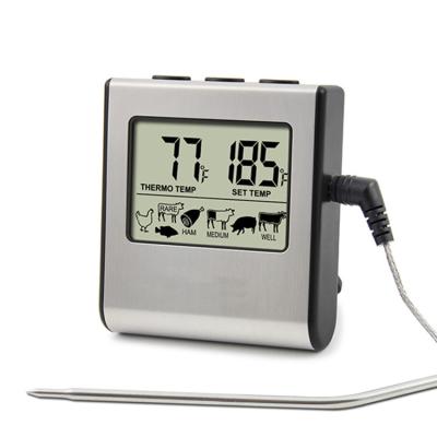 China Instant Read Wireless Digital Kitchen Meat Food Probe BBQ Thermometer with Probe for Cooking for sale