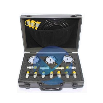 China Pressure Test Kit Construction Machinery Parts Hydraulic Pressure Gauge Test Kit XZTK-60M for sale