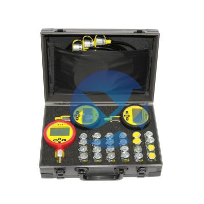 China Excavator Construction Machinery Parts Digital Hydraulic Pressure Gauge Test Kit XZTK-70P for sale