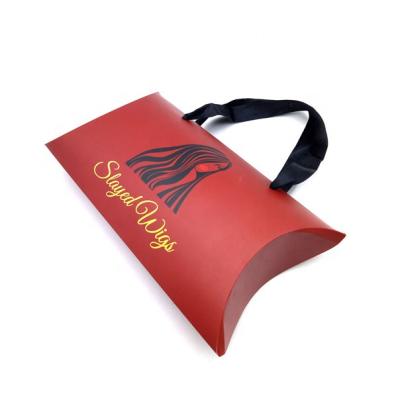 China 2021 Hot Sale China Custom Red Paper Card Recyclable With Logo Printing Packing Box for sale