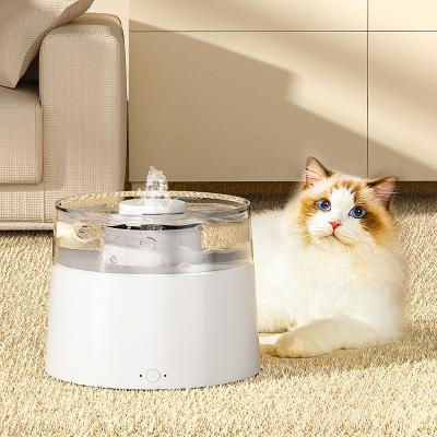 China Wholesale Automatic Easy Clean Infrared Sensor Pump 1.2L Pet Water Filter Smart Fountain Small For Cats Kitty Indoor for sale