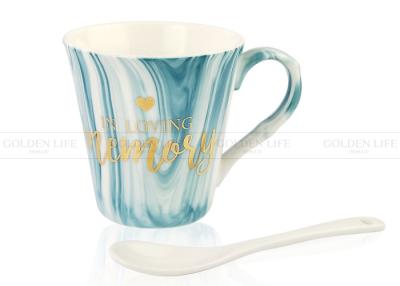 China Kundengerechte Farbe der leichten Monogramm-Kaffeetasse-Kapazitäts-370ml oder 190ml zu verkaufen