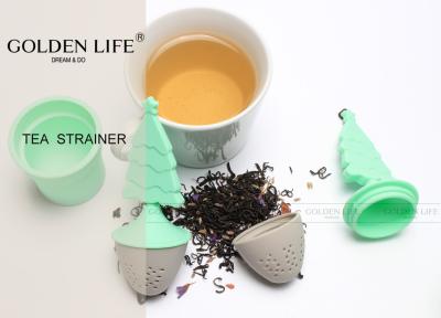 China Edelstahl des Silikon-Tee-Kaffee-St.-Sieb-Kräutergewürz Infuser-Filter-Diffusor-304 zu verkaufen