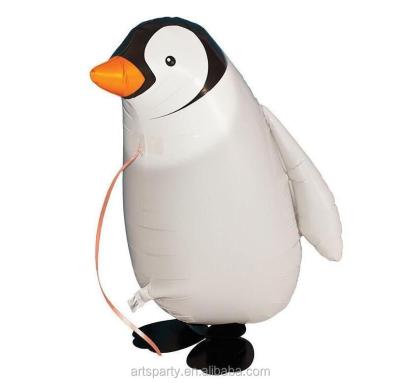 China Gift Toy Penguin Foil Balloon Party Decoration Pet Walking Balloon for sale