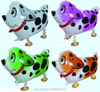 China Gift Toy Dog Foil Balloon Party Decoration Pet Walking Ball for sale