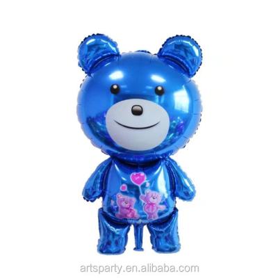 China Blue Toy Teddy Bear Balloon of Gift for Wedding/Party/Birthday Decoration for sale