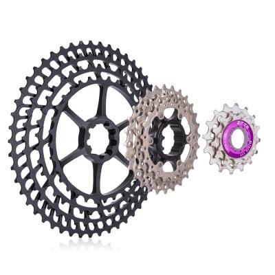 China ZTTO Mountain Bicycle Cassette 10 Speed ​​Steel 11-50T SLR2 Ultralight Dropout For M7000 m6000 10s 50T k7 360g CNC Dropout for sale