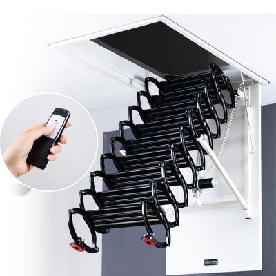 China Modern Retractable Electric Scissor Foldiing Attic Ladder for sale