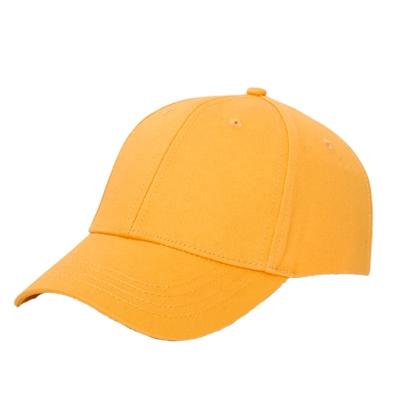 China COMMON 100% Cotton 6 Panel Baseball Cap With Metal Flip Buckle Back for sale