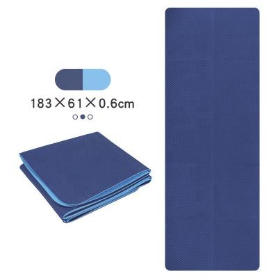 China 2022 Supfreedom Foldable New Arrival Double Layer Foldable Tape Yoga Mat for sale