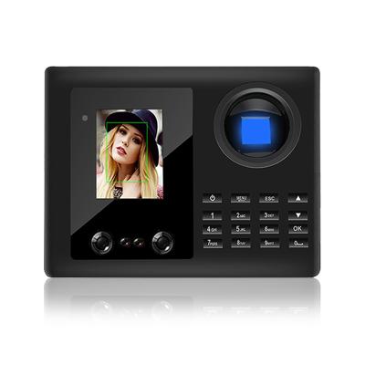 China Biometric Punched Card Attendance Machine Eseye Face Time Clocking Pendulum Punch Card Attendance Machine for sale