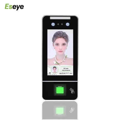 China Motion Detection Eseye 5 Inch Fingerprint Time Attendance Dynamic Face Access Control Terminal for sale