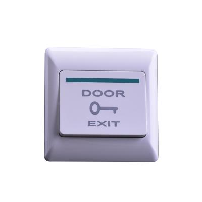 China Plastic Button Switch Eseye Access Control System Push Button Wall Switch Door Exit Button for sale