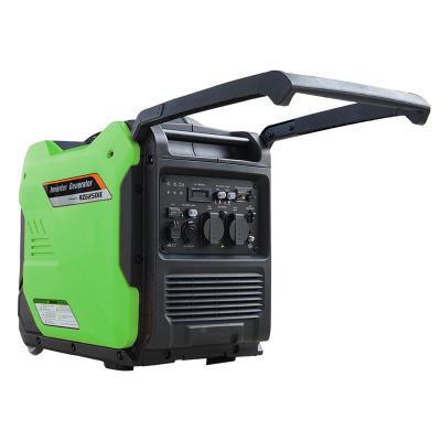 China Small Generator Supply Electric Power R6250IE 5KVA 110V 60HZ 5kw 220V 50HZ Portable Silent Type RV Inverter Gasoline Generator for sale