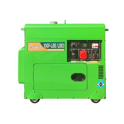 China SHRAISE Super Silent 8 KW Diesel Generator For Start Electric Generator 10GF-LDE/LDE3 for sale