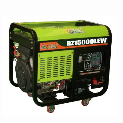 China RISE G Generator Set And 3kW 300A Electric Start High Quality Welding Diesel Non Welding Generator 20L / 5 Hours for sale