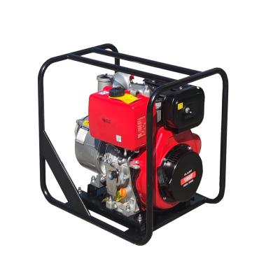 China Other Raise G POWER 4 Inch 100mm Electric Starting Farm Irrigation System Portable Diesel Water Pump for sale