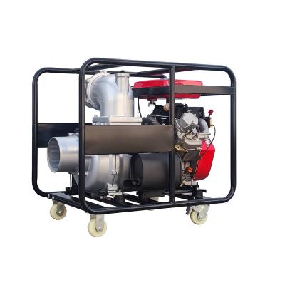 China Other RAISE G POWER 8inch 200mm Electric Starting Farm Irrigation System Portable Diesel Water Pump for sale