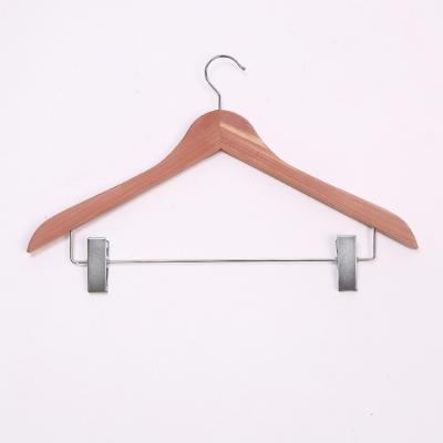 China China best-selling hangers for fabrics suit hanger pants rack wooden hangersSkirt hanger space-saving for sale