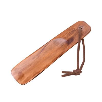 China Eco-Freindly Wooden Shoe Horn Wooden Shoe Horn For Elders Men Women Kids Pregnancy for sale