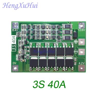 China 3S40A BMS Li-ion Battery Protection Board With 100mA Balance Current BMS-3S-40A-EJH for sale