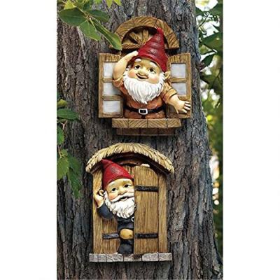 China Welcome Europe Gnomes Tree Sculpture for sale