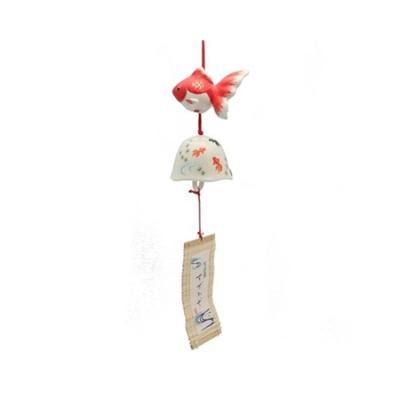 China Can be customized hot sale customized handmade ceramic japanese wind chime for sale