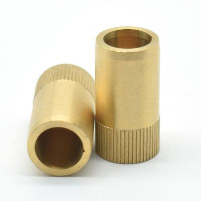 China Precision Aluminum Fabrication Services CNC Spindle Parts CNC Pipe Lathe Brass Machining Brass Parts for sale