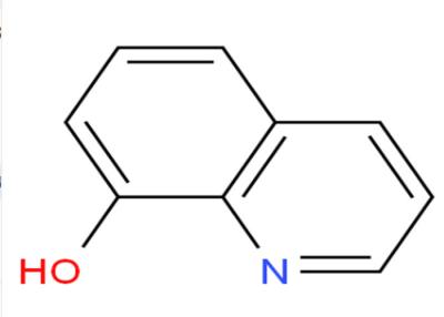 Chine Hydroxyquinoléine Cas 148-24-3 8 Quinolinol de C9H7NO 8 pour des désinfectants d'agents de conservation à vendre