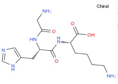 Chine Le peptide d'en cuivre de GHK-Cu de 99% saupoudrent le PE de CAS 49557-75-7 USP BP à vendre