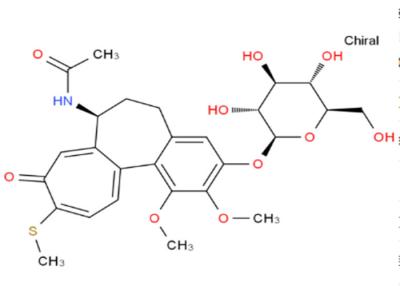 China EINECS 210-017-7 Thiocolchicoside Anti Inflammatory Anti Cancer Anti Gout for sale