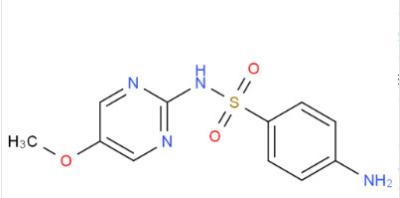 Chine CAS 651-06-9 médicaments vétérinaires animaux antibactériens de Sulfametoxydiazine à vendre