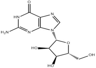 Chine Intermédiaires pharmaceutiques blanches de la guanosine C10H13N5O5 de poudre à vendre