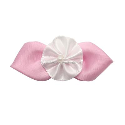 China Floral Customize Handmade Perfume Bottle Bow Tie for sale