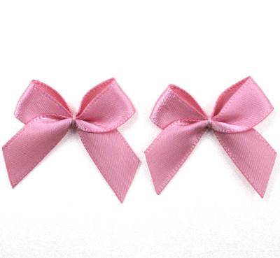 China Mini Floral Bow Bra Ribbon Underwear Satin Ribbon Bows Lingerie Decoration Ribbon Bows for sale