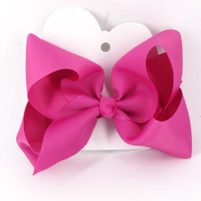 China Hair Decoration Wholesale Texas School Beauty Kid Hair Bright Color Bows for sale