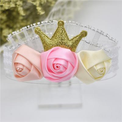 China Beautiful fabric bridesmaid hair bands for sale