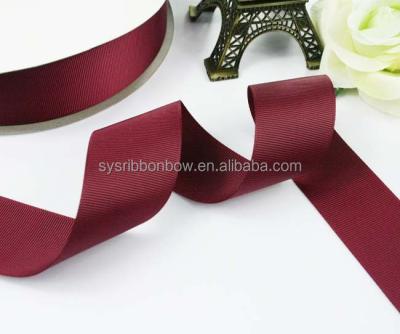 China Wholesale factory price polyester grossgrain ribbon for sale